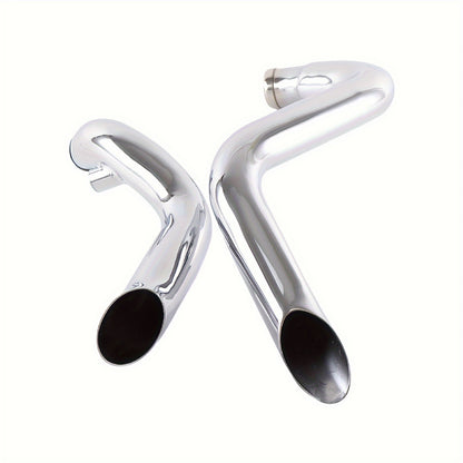Voodoo Cycle house custom 2in Exhaust Pipes For Harley Sportster Touring Dyna 1984-2023