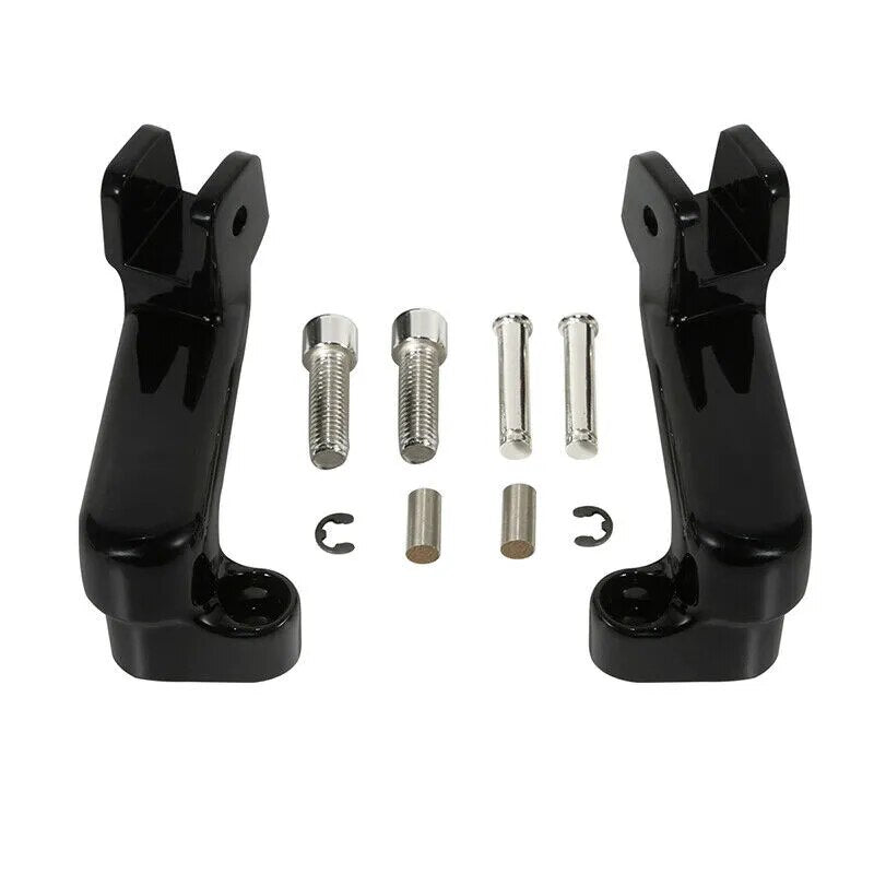 Voodoo Cycle House Passenger Foot Peg Mounts For Indian Chieftain Dark Horse 2016-2020 Chief Classic 2014-2018