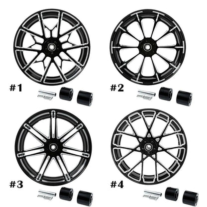 Voodoo Cycle House Custom 18" x 5.5" Rear Wheel & Hub Assembly For Harley-Davidson Touring Models & Custom Applications