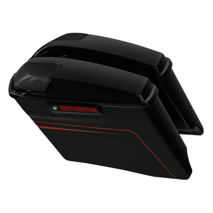 Voodoo Cycle House Custom Complete Vivid Black Painted Body Kit For Harley-Davidson Touring CVO Road Glide 2015-UP