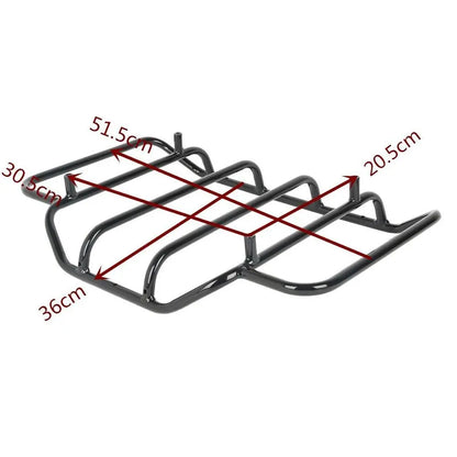 Voodoo Cycle House Luggage Rack For Harley-Davidson Tour Pack Touring Road King Street Electra Glide Classic FLHR FLHX FLHT FLHTCU 1984-UP