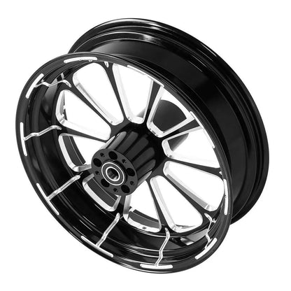 Voodoo Cycle House Custom 18" x 5.5" Rear Wheel & Hub Assembly For Harley-Davidson Touring Models & Custom Applications