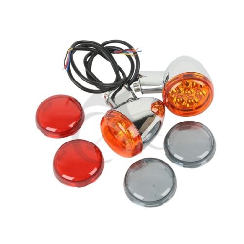 Voodoo Cycle House Custom Bullet Turn Signals / Brake Lights For Harley-Davidson - Custom Applications