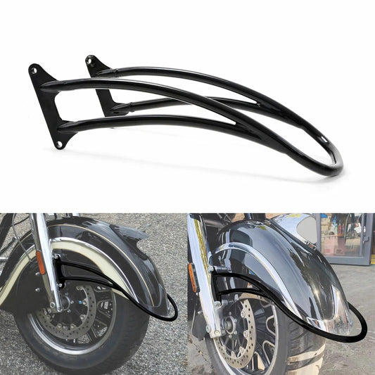 Voodoo Cycle House Front Fender Bumper For Indian Chieftain 2014-2017 Roadmaster 2015-2023 Springfield Dark Horse Vintage Chief Classic