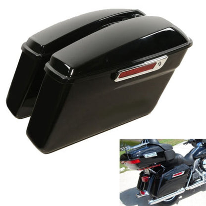 Voodoo Cycle House Saddlebags & Rear Fender For Harley-Davidson Touring Models Street Electra Glide Road King Ultra Limited 2014-UP