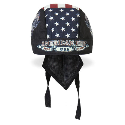 VOODOO MACHINE CO.  Motorcycle riders American Eagle Headwrap
