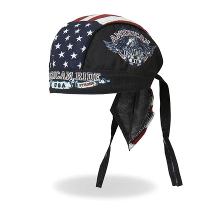 VOODOO MACHINE CO.  Motorcycle riders American Eagle Headwrap