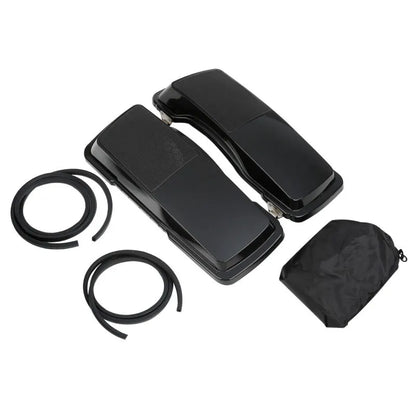 Voodoo Cycle House Custom Saddlebag  6x9" Speaker Lids For Harley-Davidson Touring Models Electra Road Glide 1993-2013