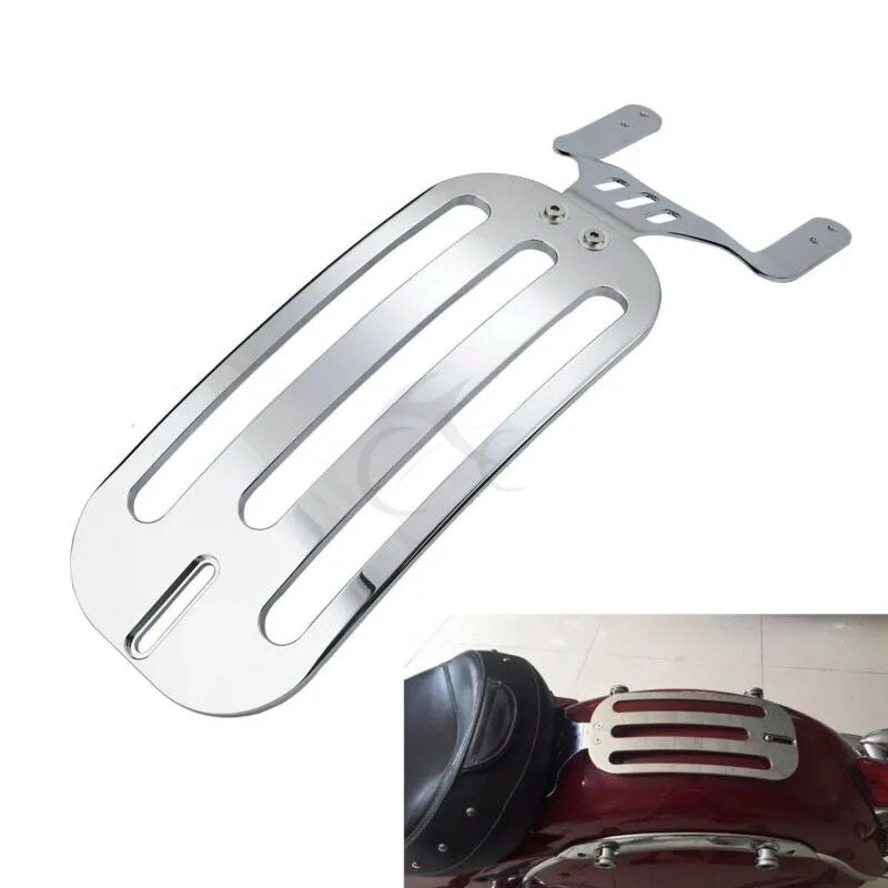 Voodoo Cycle House Custom Fender Luggage Rack For Indian Chieftain Chi ...