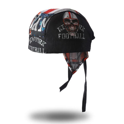 VOODOO MACHINE CO.  Motorcycle riders American Eagle Headwrap