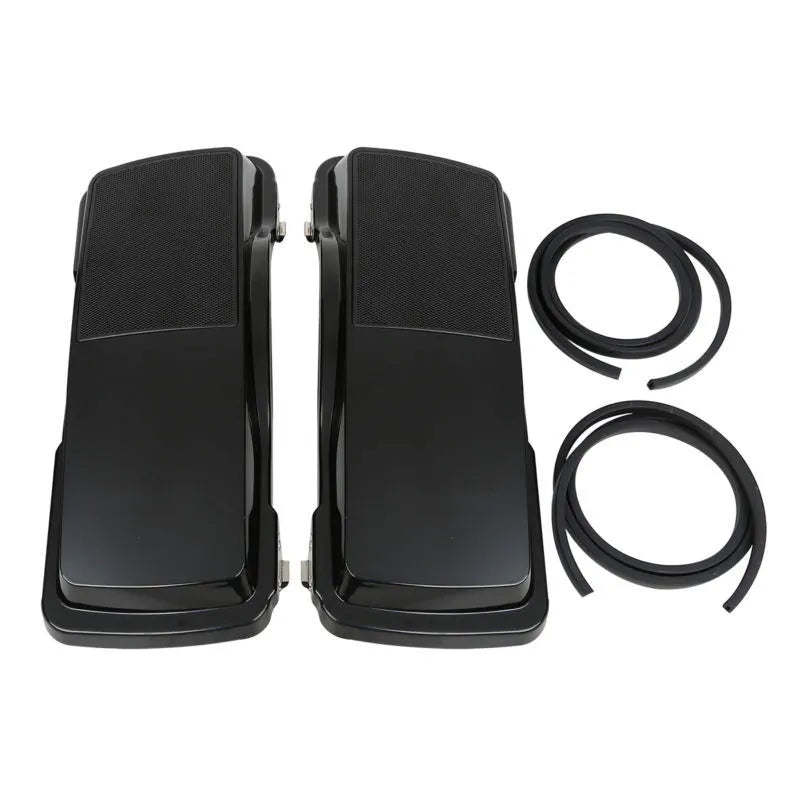 Voodoo Cycle House Custom Saddlebag  6x9" Speaker Lids For Harley-Davidson Touring Models Electra Road Glide 1993-2013