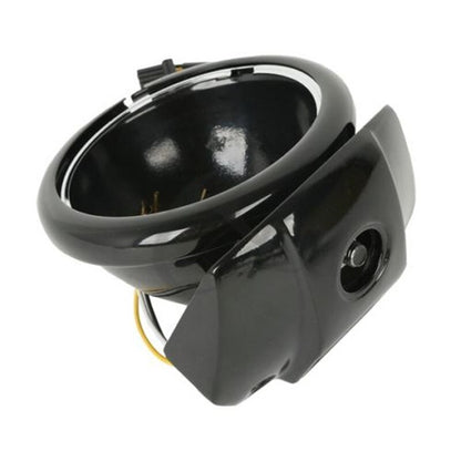 Voodoo Cycle House 5.75" Headlight Housing Bucket W/ Mount Bracket For Harley Sportster XL 883 1200 FLHT EFI FLHTI