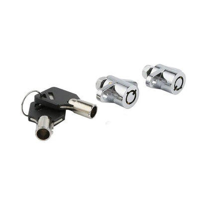 Voodoo Cycle House 2x Hard Saddlebag Lock & Key Set For Harley-Davidson Touring Models Electra Street Glide 2014-UP