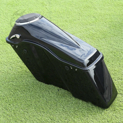 Voodoo Cycle House Custom Saddlebags With 6 1/2" Speaker Lids For Harley-Davidson Touring Models Electra Street Glide Road King 2014-UP