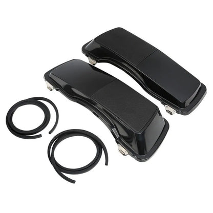 Voodoo Cycle House Custom Saddlebag  6x9" Speaker Lids For Harley-Davidson Touring Models Electra Road Glide 1993-2013