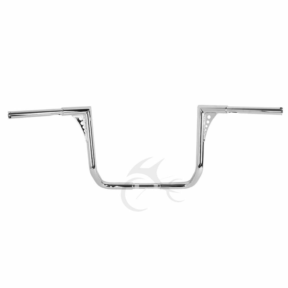 Voodoo Cycle House Custom Ape Hanger Handlebars For Various Harley-Davidson Models 12 14 16 18 inch rise