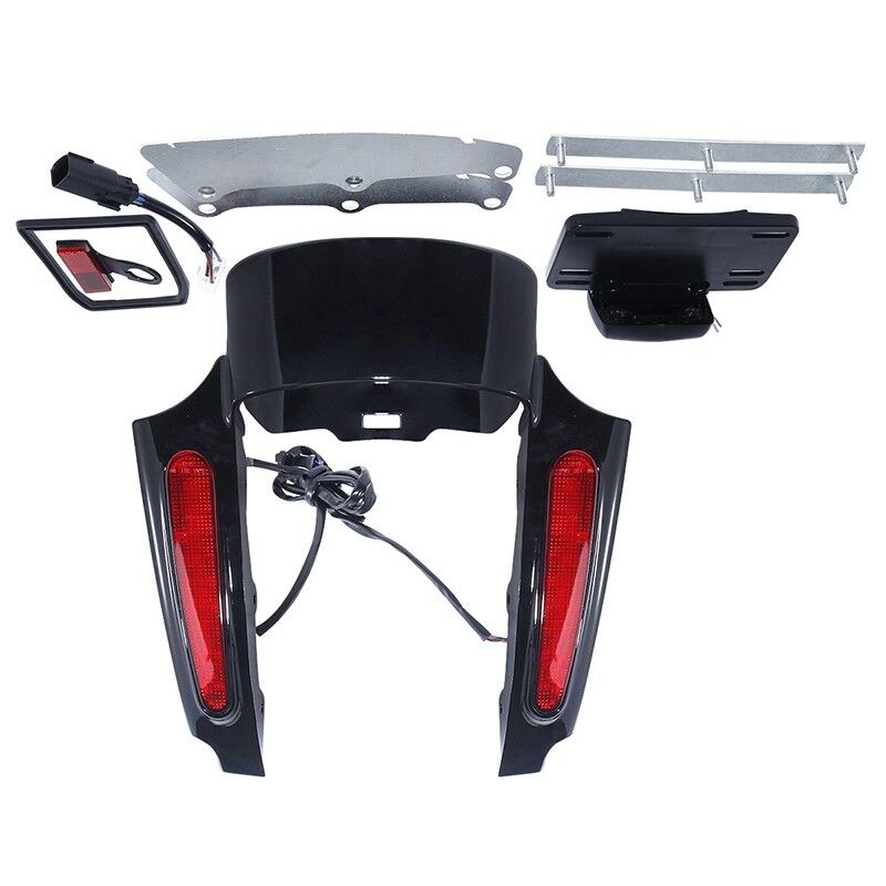 Voodoo Cycle House Custom Rear LED Lights For Harley-Davidson Touring Models Street Electra Glide Road King 2009-2013