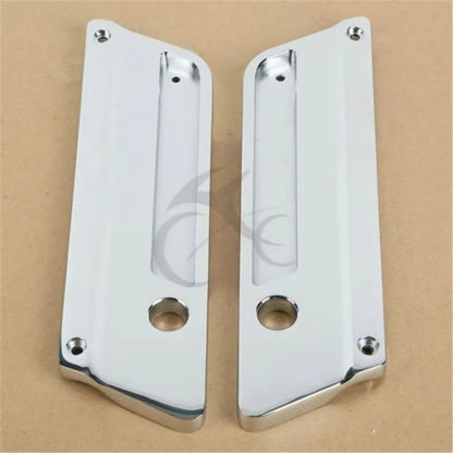 Voodoo Cycle House Custom Saddlebag Latch Covers For Harley-Davidson Touring Models Road King Electra Street Glide 1993-2013 CVO FLHXSE2