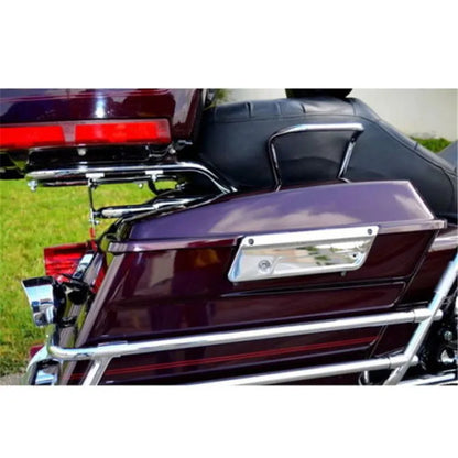 Voodoo Cycle House Custom Saddlebag Latch Covers For Harley-Davidson Touring Models Road King Electra Street Glide 1993-2013 CVO FLHXSE2