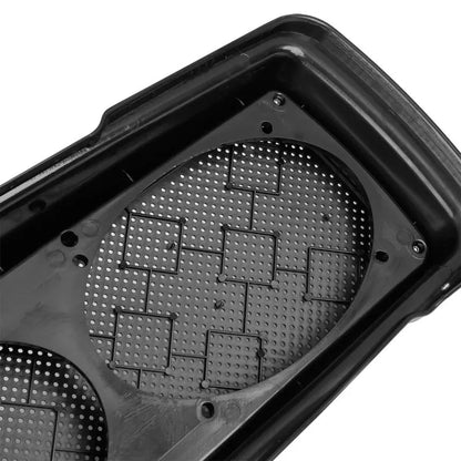 Voodoo Cycle House Custom Dual 6"x9" Saddlebag Speaker Lids For Harley-Davidson Touring Models Road King Electra Street Glide FLHR FLHX 1993-2013