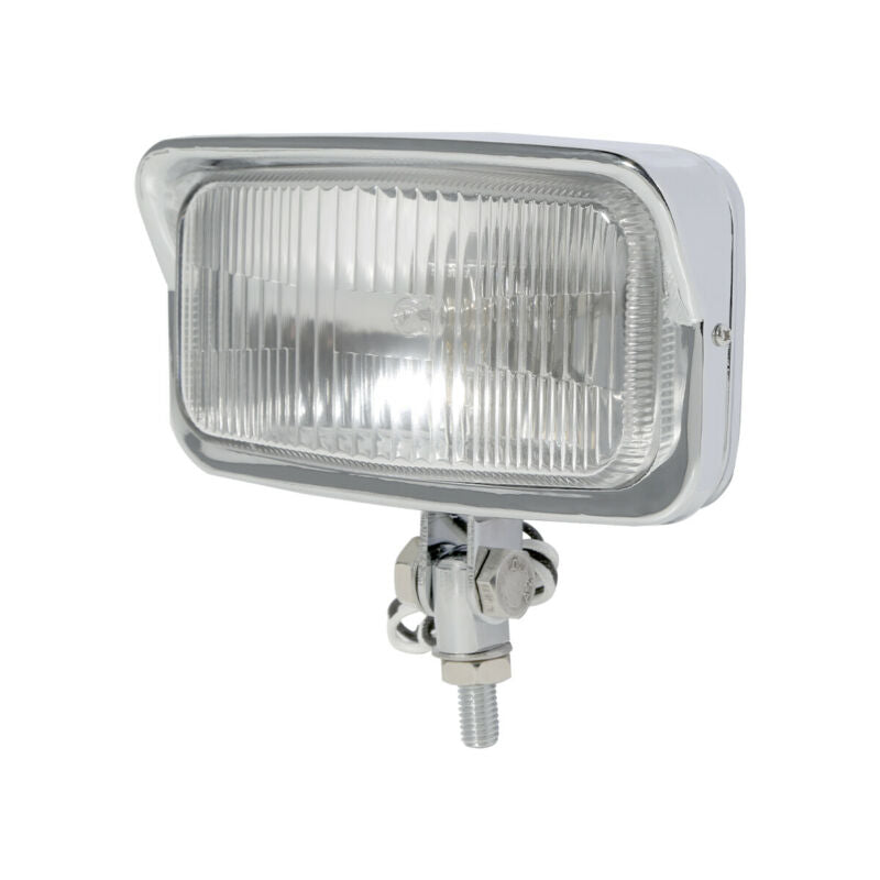 Voodoo Cycle House Retro Rectangle Headlight For Harley-Davidson & Custom Applications