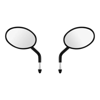 Voodoo Cycle House Custom CNC Mirrors For Harley-Davidson & Custom Applications Touring Road King Street Electra Glide Sportster XL 883 1200 Dyna Softail Chopper Universal