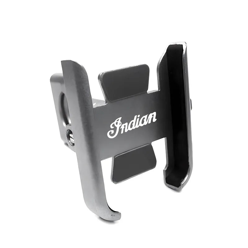 Voodoo Cycle House Indian FTR 1200 S FTR1200 Carbon / Rally Chief VINTAGE Scout CNC Handlebar - Mirror Mount Mobile Phone Holder