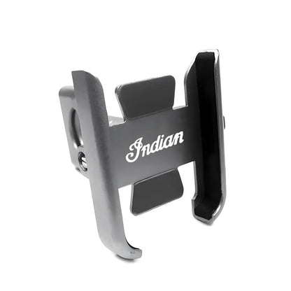 Voodoo Cycle House Indian FTR 1200 S FTR1200 Carbon / Rally Chief VINTAGE Scout CNC Handlebar - Mirror Mount Mobile Phone Holder