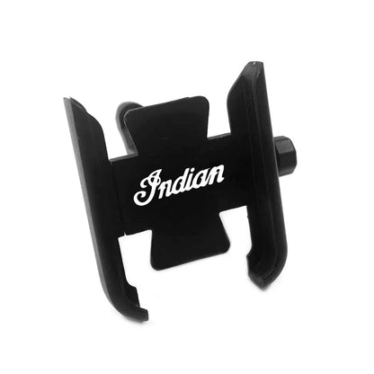 Voodoo Cycle House Indian FTR 1200 S FTR1200 Carbon / Rally Chief VINTAGE Scout CNC Handlebar - Mirror Mount Mobile Phone Holder