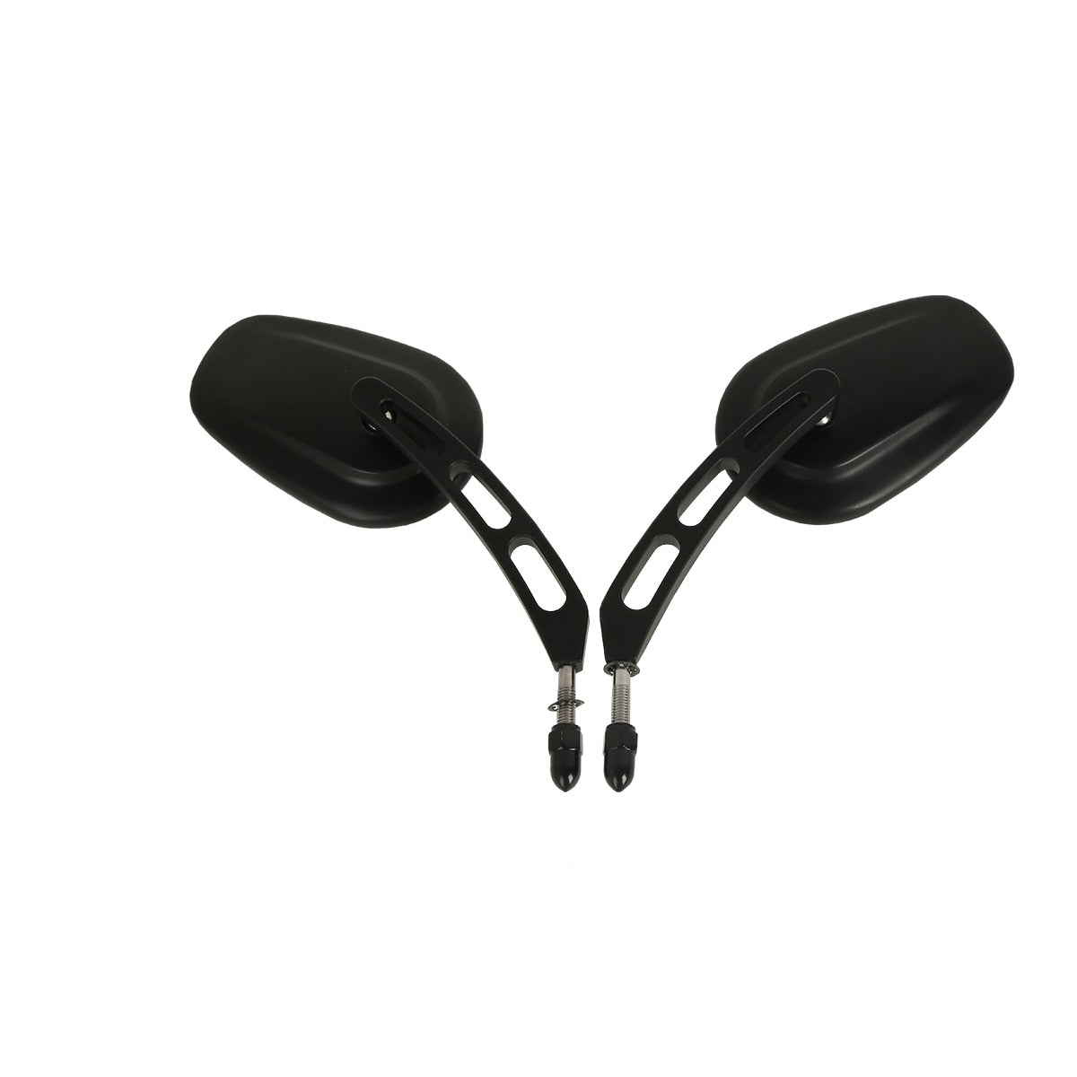 Voodoo Cycle House Custom Mirrors For Harley-Davidson & Custom Applications Touring Street Electra Glide Road King Sportster 883 1200 Dyna Fat Boy Bob Heritage Softail