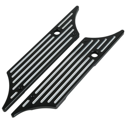 Voodoo Cycle House Custom Saddlebag Latch Cover Set For Harley-Davidson Touring Models Road King Street Electra Glide 1993-2013 CVO Ultra Classic