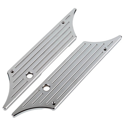 Voodoo Cycle House Custom Saddlebag Latch Cover Set For Harley-Davidson Touring Models Road King Street Electra Glide 1993-2013 CVO Ultra Classic