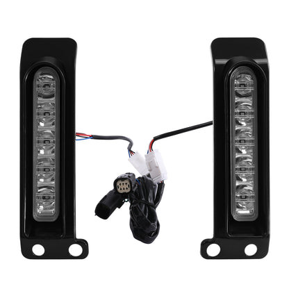 Voodoo Cycle House Custom LED Saddlebag Support Lights For Harley-Davidson Touring Models