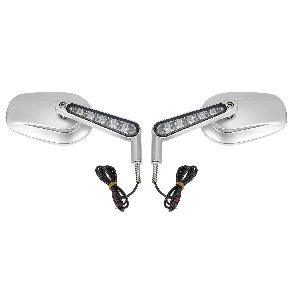Voodoo Cycle House Custom Mirrors With LED Turn Signals For Harley-Davidson V ROD VRSCF 2009-2017 2016 2014 2010 2008