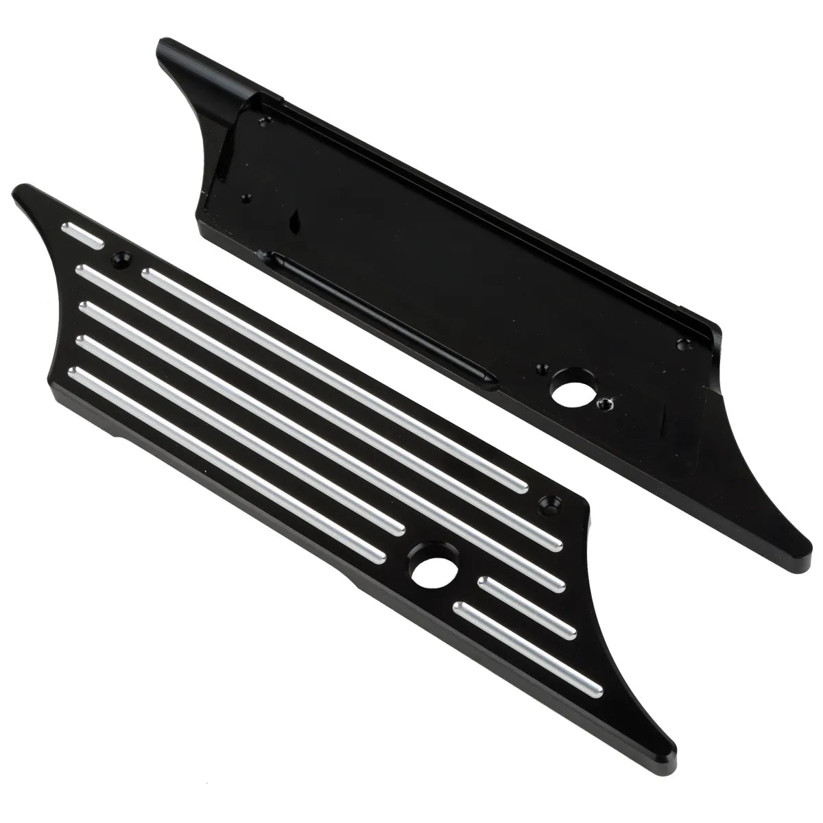 Voodoo Cycle House Custom Saddlebag Latch Cover Set For Harley-Davidson Touring Models Road King Street Electra Glide 1993-2013 CVO Ultra Classic