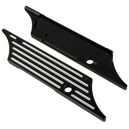 Voodoo Cycle House Custom Saddlebag Latch Cover Set For Harley-Davidson Touring Models Road King Street Electra Glide 1993-2013 CVO Ultra Classic