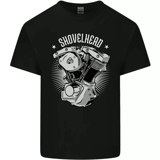 Voodoo Machine CO. Motorcycle Graphic Cotton T-shirt Unisex Men Women