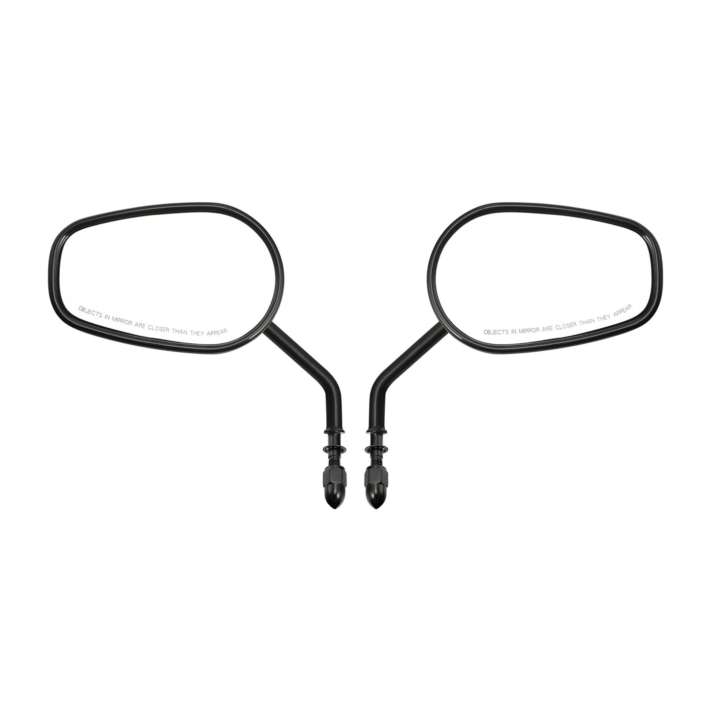 Voodoo Cycle House Custom Mirrors For Harley-Davidson & Custom Applications Touring Road King Street Glide Fat Boy Softail Street Bob Sportster XL 883 1200 Dyna