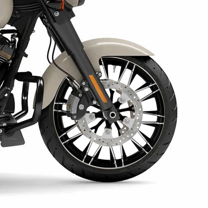 Voodoo Cycle House Custom 21" x 3.5" Front Wheel For Harley-Davidson & Custom Applications Touring Street Glide 2008-UP