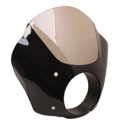 Voodoo Cycle House Black Front Headlight Fairing Windshield Bracket For Harley Sportster XL 1200 883 Custom XL883N