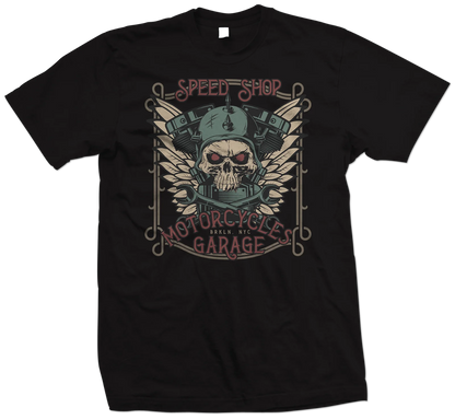 VOODOO CYCLE HOUSE Biker Men Women Cotton Assorted T-Shirts Motorcycle Cafe Racer Chopper Classic Big Size Tee New Arrival Motorcycle Top S-4XL