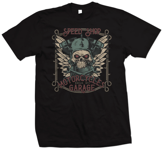 VOODOO CYCLE HOUSE Biker Men Women Cotton Assorted T-Shirts Motorcycle Cafe Racer Chopper Classic Big Size Tee New Arrival Motorcycle Top S-4XL