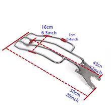 Voodoo Cycle House Custom Fender Mount Luggage Rack For Indian Scout 2015-2022 Sixty 2016-2022