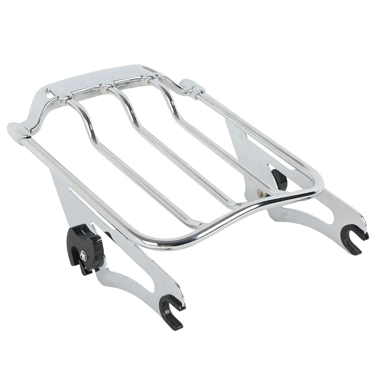 Voodoo Cycle House Tour Pack Luggage Rack With 4 Point Docking Set For Harley-Davidson Touring Electra Street Glide Road King 2009-2013
