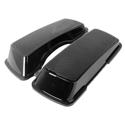 Voodoo Cycle House Custom Dual 6"x9" Saddlebag Speaker Lids For Harley-Davidson Touring Models Road King Street Glide 1993-2013