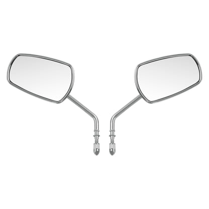 Voodoo Cycle House Custom Mirrors For Harley-Davidson & Custom Applications Sportster Dyna Softail Touring Road King Street Glide