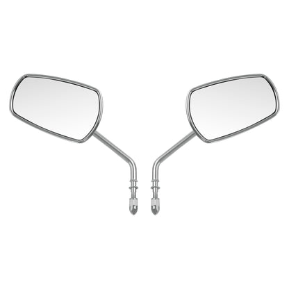 Voodoo Cycle House Custom Mirrors For Harley-Davidson & Custom Applications Sportster Dyna Softail Touring Road King Street Glide