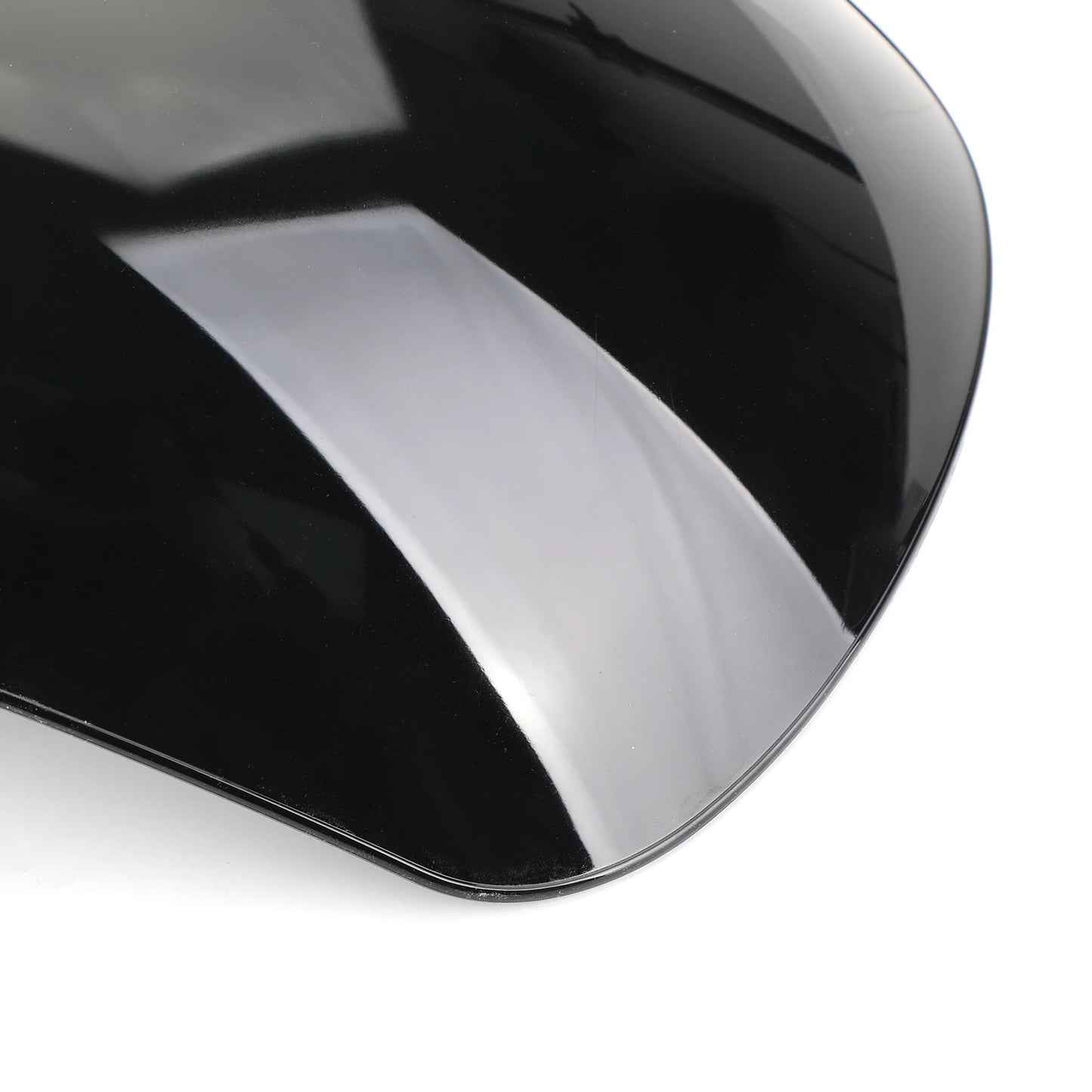 VOODOO CYCLE HOUSE ABS Motorcycle Windscreen Windshield for Harley Dyna Softail Models Black