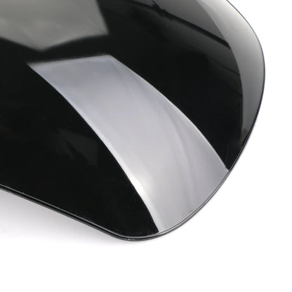 VOODOO CYCLE HOUSE ABS Motorcycle Windscreen Windshield for Harley Dyna Softail Models Black