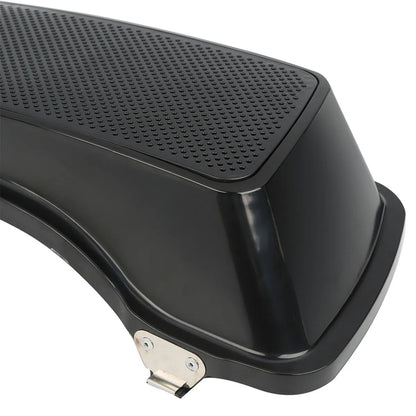 Voodoo Cycle House Custom Dual 6"x9" Saddlebag Speaker Lids For Harley-Davidson Touring Models Road King Street Glide 1993-2013